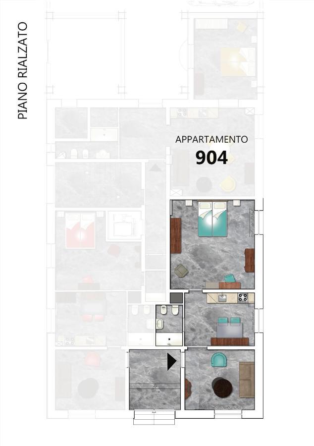 Апартаменты Palazzo Novecento Маргерита-ди-Савойя Экстерьер фото